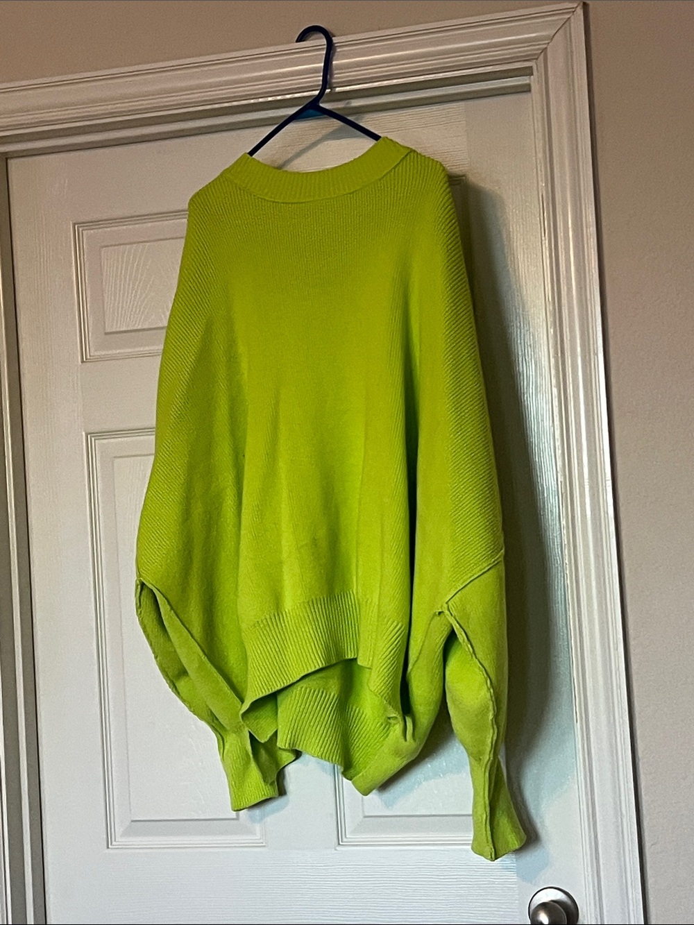 Vici Lime Green Crew Neck Sweater